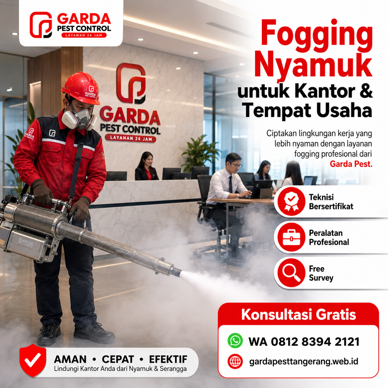 Jasa Fogging Nyamuk Gading Serpong Tangerang: Solusi Tepat Basmi DBD dan Nyamuk Lainnya