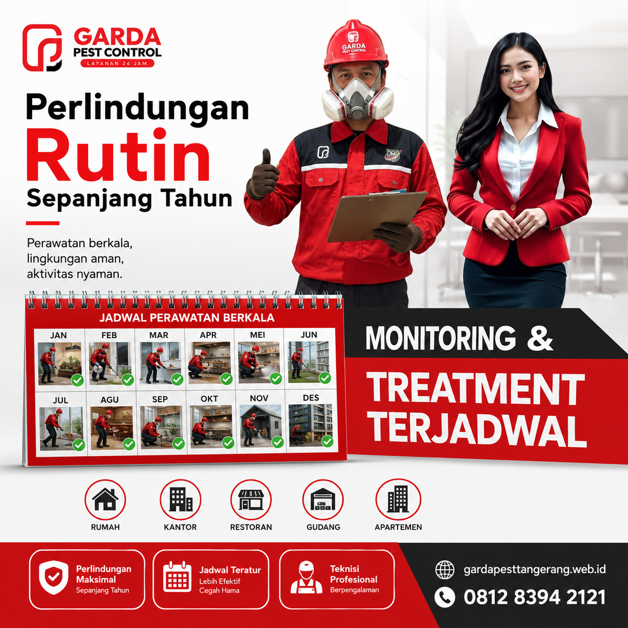 Estimasi Biaya Jasa Pest Control Rumah di Tangerang: Lindungi Keluarga Anda Sekarang