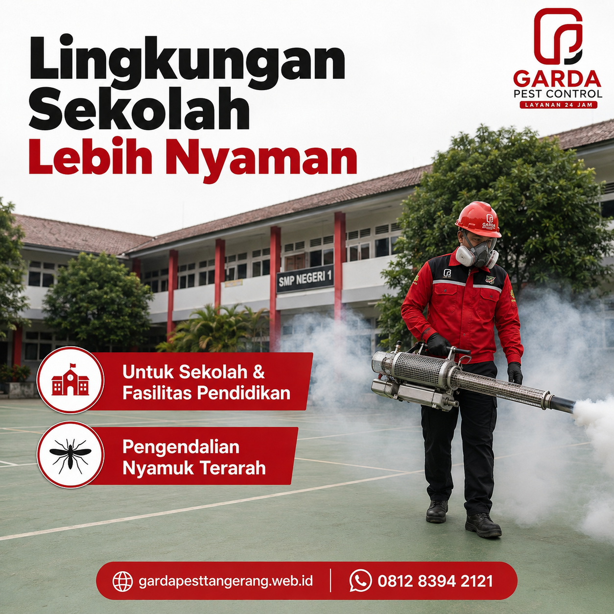 Jasa Fogging Nyamuk Darurat Penanganan Wabah DBD Tangerang Fast Response